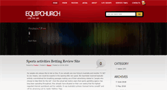 Desktop Screenshot of equipchurch.com.au